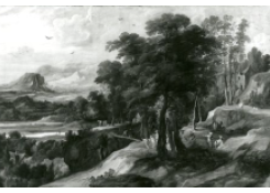 Work 6563: Hilly Landscape with Figures