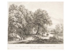 Work 6647: Cattle and Figures with a River at Right (1821-1837)