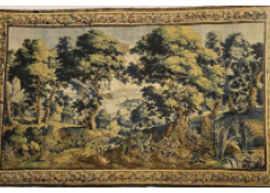 Work 6671: Woodland Landscape with Chickens