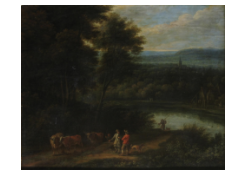 Work 6689: Wooded Landscape with a River