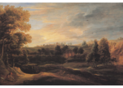 Work 6723: Landscape at Sunset