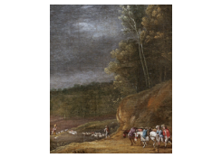 Work 7004: Landscape with Travellers and a Shepherd with His Flock