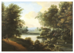 Work 7088: Landscape with Hunters