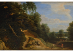 Work 84: Landscape with Hunters