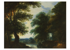 Work 90: A River in a Wooded Landscape