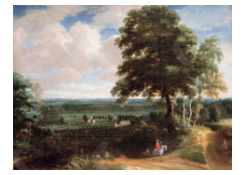 Work 906: Landscape with a Falcon Hunter